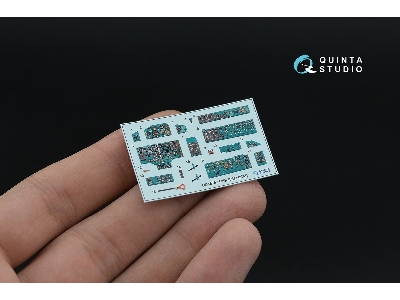 Mig-25 Bm - 3d-printed & Coloured Interior On Decal Paper With 3d-printed Resin Parts (For Icm Kits) - zdjęcie 13