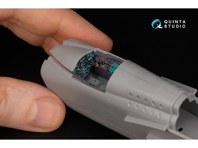 Mig-25 Rb / Rbt - 3d-printed & Coloured Interior On Decal Paper With 3d-printed Resin Parts (For Icm Kits) - zdjęcie 5