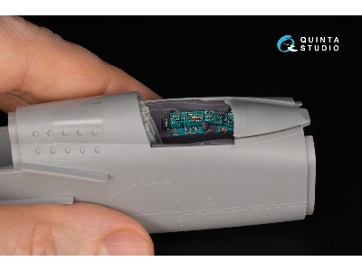 Mig-25 Rb / Rbt - 3d-printed & Coloured Interior On Decal Paper With 3d-printed Resin Parts (For Icm Kits) - zdjęcie 7