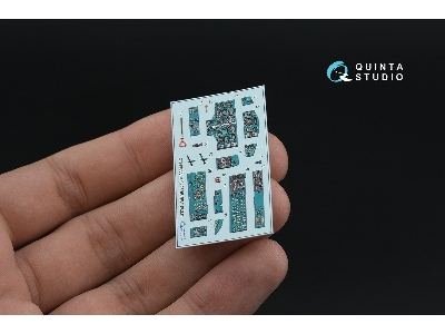 Mig-25 Rb / Rbt - 3d-printed & Coloured Interior On Decal Paper With 3d-printed Resin Parts (For Icm Kits) - zdjęcie 12