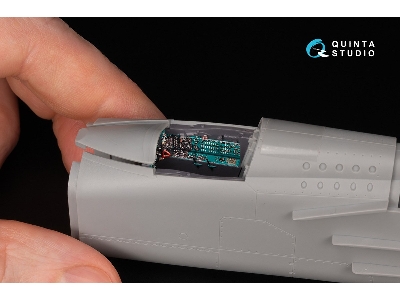 Mig-25 Rbf - 3d-printed & Coloured Interior On Decal Paper With 3d-printed Resin Parts (For Icm Kits) - zdjęcie 4