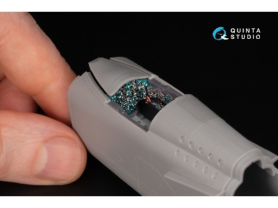 Mig-25 Rbf - 3d-printed & Coloured Interior On Decal Paper With 3d-printed Resin Parts (For Icm Kits) - zdjęcie 5