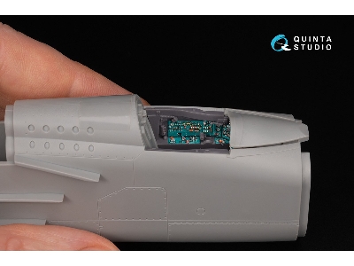 Mig-25 Rbf - 3d-printed & Coloured Interior On Decal Paper With 3d-printed Resin Parts (For Icm Kits) - zdjęcie 7
