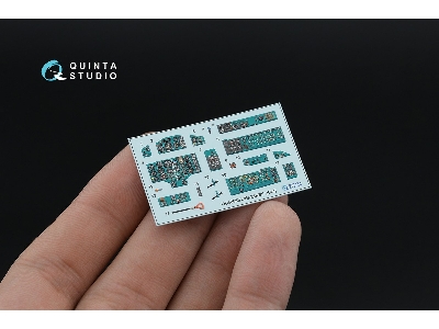 Mig-25 Rbf - 3d-printed & Coloured Interior On Decal Paper With 3d-printed Resin Parts (For Icm Kits) - zdjęcie 13