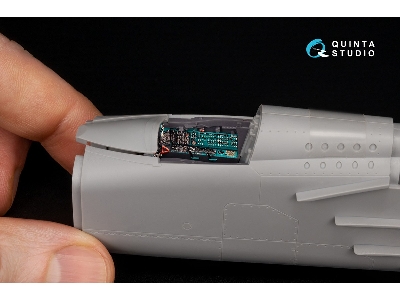 Mig-25 Pd - 3d-printed & Coloured Interior On Decal Paper With 3d-printed Resin Parts (For Icm Kits) - zdjęcie 4