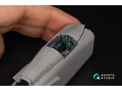 Mig-25 Pd - 3d-printed & Coloured Interior On Decal Paper With 3d-printed Resin Parts (For Icm Kits) - zdjęcie 6