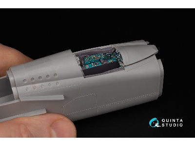 Mig-25 Pd - 3d-printed & Coloured Interior On Decal Paper With 3d-printed Resin Parts (For Icm Kits) - zdjęcie 7