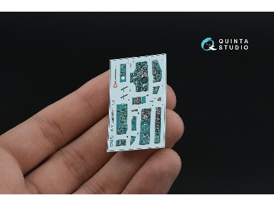 Mig-25 Pd - 3d-printed & Coloured Interior On Decal Paper With 3d-printed Resin Parts (For Icm Kits) - zdjęcie 12