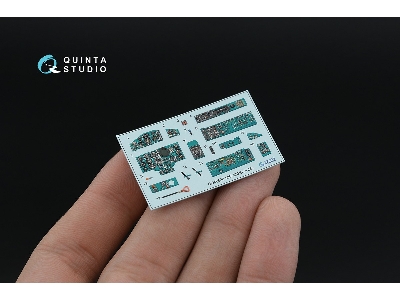 Mig-25 Pd - 3d-printed & Coloured Interior On Decal Paper With 3d-printed Resin Parts (For Icm Kits) - zdjęcie 13