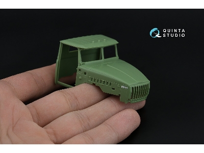 Ural 4320 - 3d-printed & Coloured Interior On Decal Paper With 3d-printed Resin Part (For Kitty Hawk And Zimi Model Kits) - zdjÄ