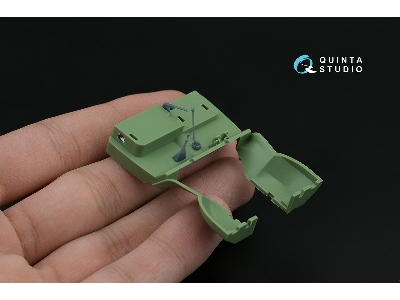Ural 4320 - 3d-printed & Coloured Interior On Decal Paper With 3d-printed Resin Part (For Kitty Hawk And Zimi Model Kits) - zdjÄ