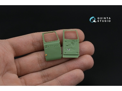 Apa-5d - 3d-printed & Coloured Interior On Decal Paper With 3d-printed Resin Part (For Kitty Hawk And Zimi Model Kits) - zdjęci