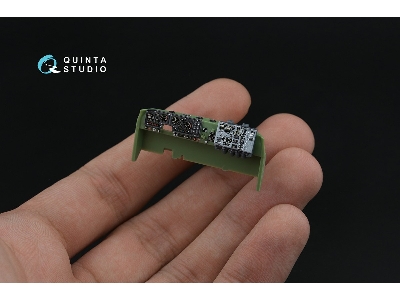 Apa-5d - 3d-printed & Coloured Interior On Decal Paper With 3d-printed Resin Part (For Kitty Hawk And Zimi Model Kits) - zdjęci