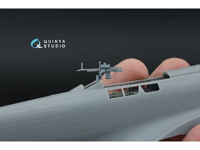 Fairey Battle Mk.I - 3d-printed & Coloured Interior On Decal Paper With 3d-printed Resin Parts (For Trumpeter Kits) - zdjęcie 5