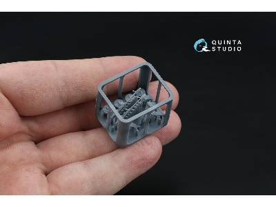 Fairey Battle Mk.I - 3d-printed & Coloured Interior On Decal Paper With 3d-printed Resin Parts (For Trumpeter Kits) - zdjęcie 1