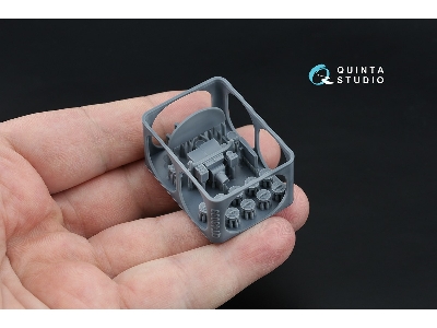 Fairey Battle Mk.I - 3d-printed & Coloured Interior On Decal Paper With 3d-printed Resin Parts (For Trumpeter Kits) - zdjęcie 1