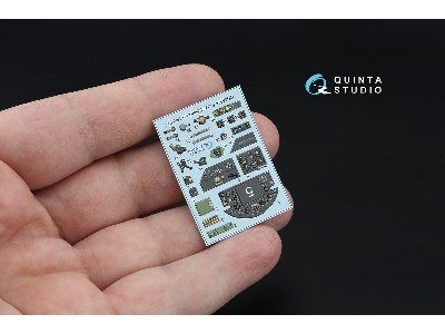 Fairey Battle Mk.I - 3d-printed & Coloured Interior On Decal Paper With 3d-printed Resin Parts (For Trumpeter Kits) - zdjęcie 1