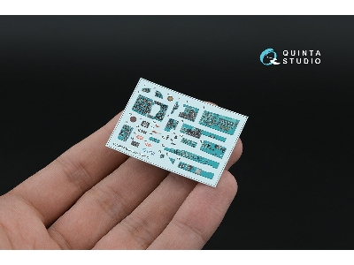 Mig-21 Sm Fishbed-j - 3d-printed & Coloured Interior On Decal Paper With 3d-printed Resin Parts (For Eduard Kits) - zdjęcie 9