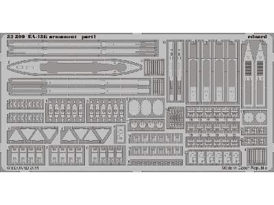  EA-18G armament 1/32 - Trumpeter - blaszki - zdjęcie 2