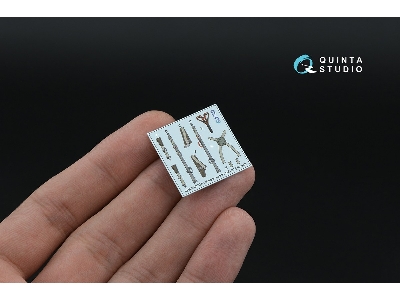 Mig-21 Sm Fishbed-j - 3d-printed & Coloured Interior On Decal Paper With 3d-printed Resin Parts (For Eduard Kits) - zdjęcie 15