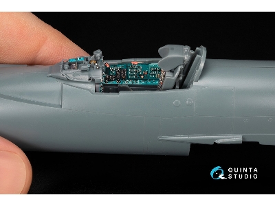 Mig-21 Smt Fishbed-k - 3d-printed & Coloured Interior On Decal Paper With 3d-printed Resin Parts (For Eduard Kits) - zdjęcie 6