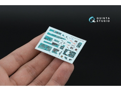 Mig-21 Smt Fishbed-k - 3d-printed & Coloured Interior On Decal Paper With 3d-printed Resin Parts (For Eduard Kits) - zdjęcie 12