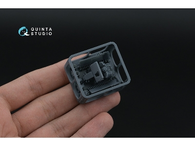 Mig-21 Smt Fishbed-k - 3d-printed & Coloured Interior On Decal Paper With 3d-printed Resin Parts (For Eduard Kits) - zdjęcie 16