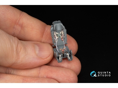 Mig-21 Bis Early Fishbed-l - 3d-printed & Coloured Interior On Decal Paper With 3d-printed Resin Parts (For Eduard Kits) - zdję