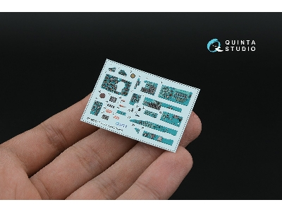 Mig-21 Bis Early Fishbed-l - 3d-printed & Coloured Interior On Decal Paper With 3d-printed Resin Parts (For Eduard Kits) - zdję