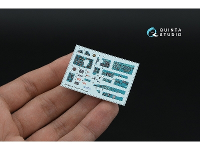 Mig-21 Bis Late Fishbed-n - 3d-printed & Coloured Interior On Decal Paper With 3d-printed Resin Parts (For Eduard Kits) - zdjęc