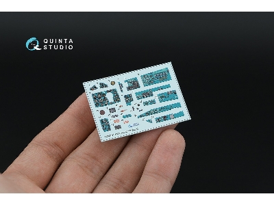 Mig-21 Bis Late Fishbed-n - 3d-printed & Coloured Interior On Decal Paper With 3d-printed Resin Parts (For Eduard Kits) - zdjęc