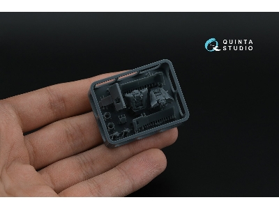 Mig-21 Bis Late Fishbed-n - 3d-printed & Coloured Interior On Decal Paper With 3d-printed Resin Parts (For Eduard Kits) - zdjęc