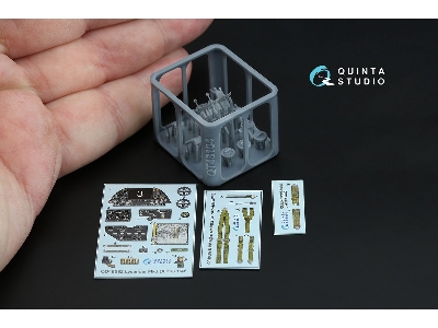 Westland Lysander Mk.I - 3d-printed & Coloured Interior On Decal Paper With 3d-printed Resin Parts (For Airfix Kits) - zdjęcie 