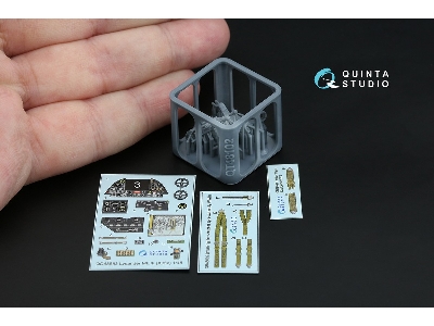 Westland Lysander Mk.Iii - 3d-printed & Coloured Interior On Decal Paper With 3d-printed Resin Parts (For Airfix Kits) - zdjęci