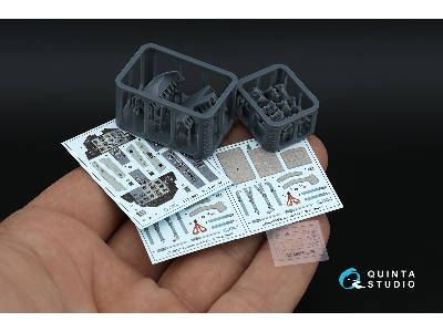 Aero L-39 C - 3d-printed & Coloured Interior With 3d-printed Resin Parts (For Trumpeter Kits) - zdjęcie 2