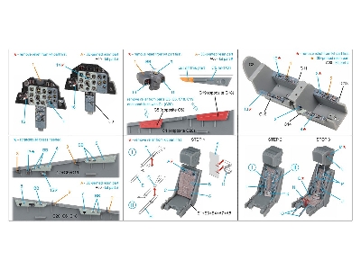 Aero L-39 C - 3d-printed & Coloured Interior With 3d-printed Resin Parts (For Trumpeter Kits) - zdjęcie 10