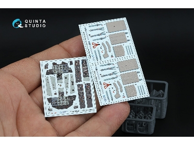 Aero L-39 Za - 3d-printed & Coloured Interior With 3d-printed Resin Parts (For Trumpeter Kits) - zdjęcie 3