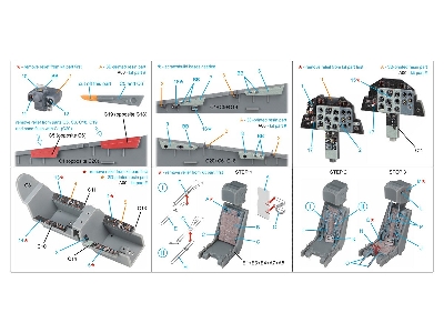 Aero L-39 Za - 3d-printed & Coloured Interior With 3d-printed Resin Parts (For Trumpeter Kits) - zdjęcie 10