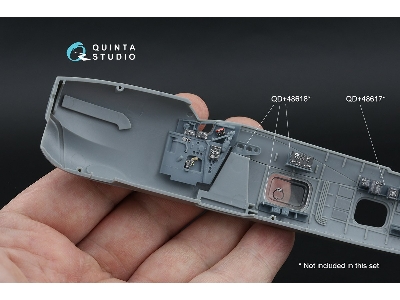 Fairey Barracuda Pilot's Cockpit - 3d-printed & Coloured Interior On Decal Paper With 3d-printed Resin Parts (For Trumpeter Kits