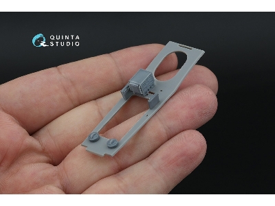 Fairey Barracuda Gunner Station - 3d-printed & Coloured Interior On Decal Paper With 3d-printed Resin Parts (For Trumpeter Kits)