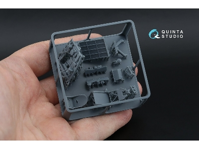 Fairey Barracuda Observer Station - 3d-printed & Coloured Interior On Decal Paper With 3d-printed Resin Parts (For Trumpeter Kit