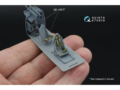 Fairey Barracuda Observer Station - 3d-printed & Coloured Interior On Decal Paper With 3d-printed Resin Parts (For Trumpeter Kit