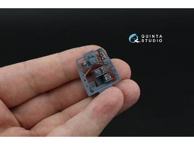 Fairey Barracuda Observer Station - 3d-printed & Coloured Interior On Decal Paper With 3d-printed Resin Parts (For Trumpeter Kit