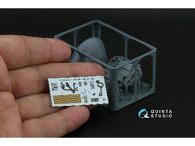 Kamov Ka-52 M - Radar Bay With Nose Cone And 3d-printed Resin Parts (For Quinta Models Kits) - zdjęcie 2