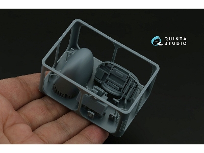 Kamov Ka-52 M - Radar Bay With Nose Cone And 3d-printed Resin Parts (For Quinta Models Kits) - zdjęcie 5