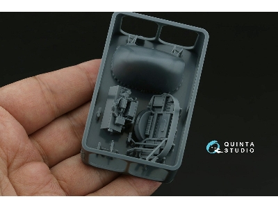 Kamov Ka-52 M - Radar Bay With Nose Cone And 3d-printed Resin Parts (For Quinta Models Kits) - zdjęcie 6