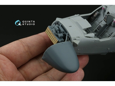 Kamov Ka-52 M - Radar Bay With Nose Cone And 3d-printed Resin Parts (For Quinta Models Kits) - zdjęcie 7