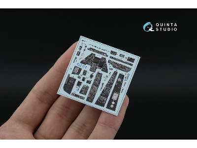 Kamov Ka-50 (Black Panels) - 3d-printed & Coloured Interior With 3d-printed Resin Parts (For Italeri Kits) - zdjęcie 4