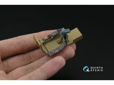 Kamov Ka-50 (Black Panels) - 3d-printed & Coloured Interior With 3d-printed Resin Parts (For Italeri Kits) - zdjęcie 9