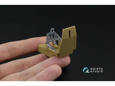 Kamov Ka-50 (Black Panels) - 3d-printed & Coloured Interior With 3d-printed Resin Parts (For Italeri Kits) - zdjęcie 10